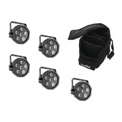 EUROLITE Set 5x LED SLS-6...