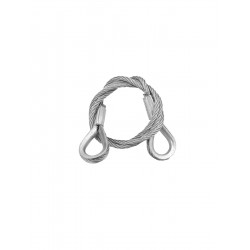 EUROLITE Steel Rope 600x3mm...