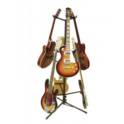 DIMAVERY Guitar tree 6-fold bk