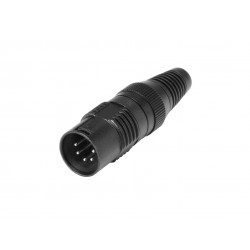 HICON XLR plug 5pin HI-X5CM-G