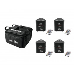 EUROLITE Set 4x AKKU TL-3...