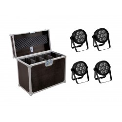 EUROLITE Set 4x LED 7C-7...