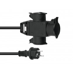 EUROLITE Extension 3x1.5 5m...