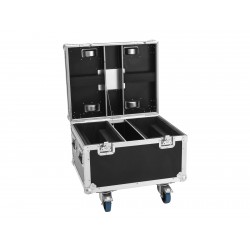ROADINGER Flightcase 2x LED...