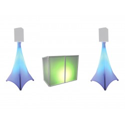 EUROLITE Set AKKU 2x Flat...