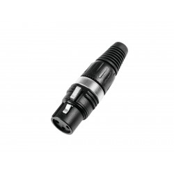 HICON XLR plug 3pin HI-X3CF-B