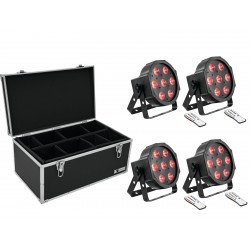 EUROLITE Set 4x LED SLS-7...