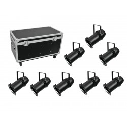 EUROLITE Set 8x LED PAR-64...